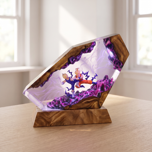 Majin Vegeta vs Goku | DBZ Lamp