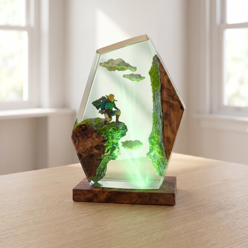 Link's Sky Cliff Lamp